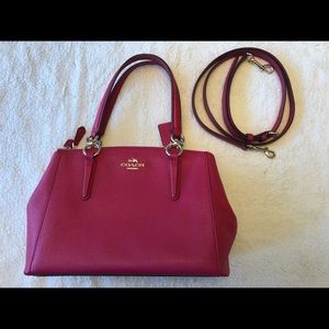 COACH Mini Christie (F57523) Leather Satchel